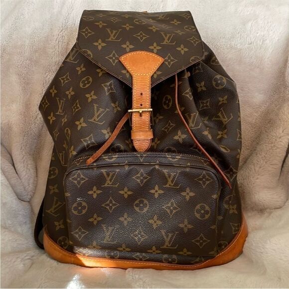 Louis Vuitton Vintage Montsouris GM Backpack - Picture 1 of 15